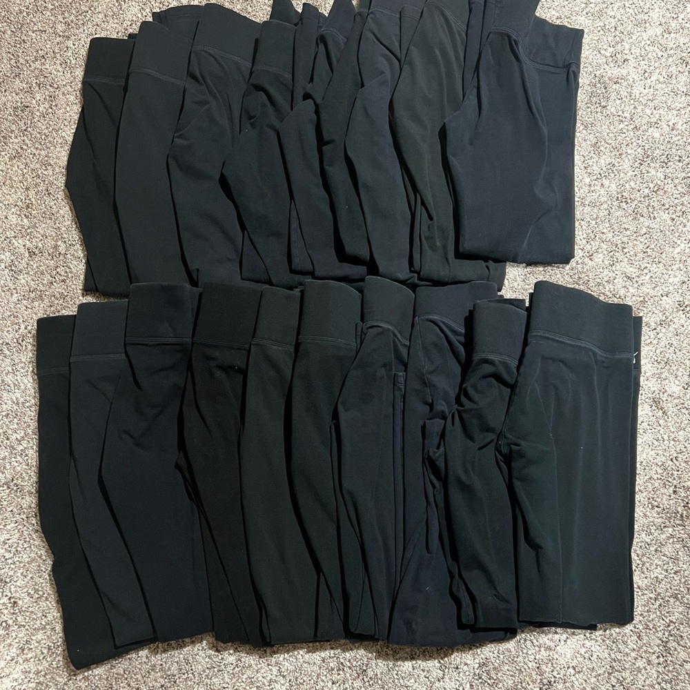 VS PINK Black Leggings - $800 value